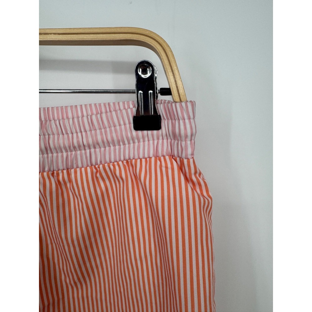 NWT Peepermayo Shorts Women's 4 Red White Striped 100% Cotton Drawstring Classic - Picture 6 of 12